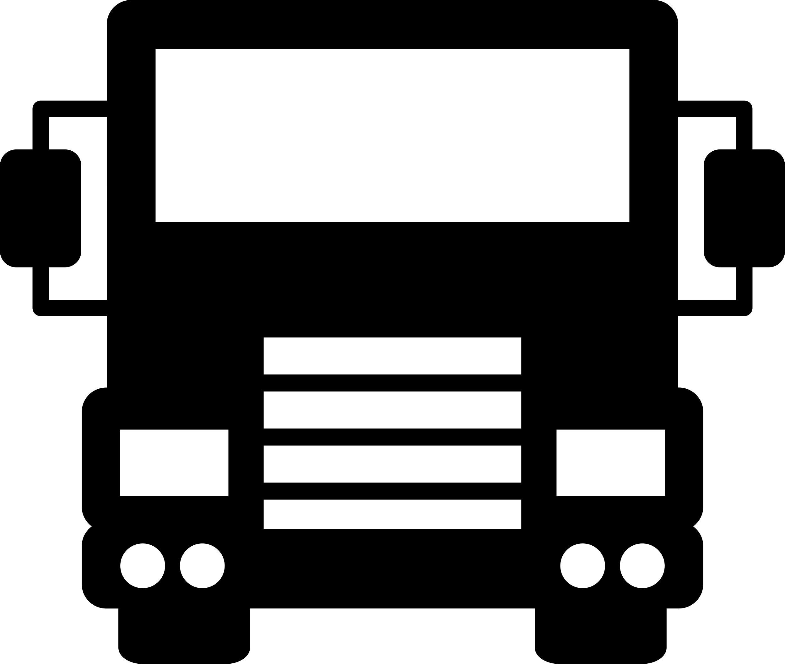 Delivery Truck Front Sticker Svg Vector Free Vectors